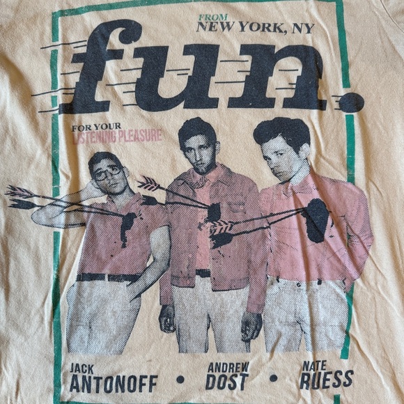 FUN American Apparel Vintage Band Tee - Picture 4 of 4